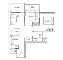 Sims Urban Oasis (D14), Condominium #516760881